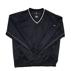 Nike Golf Long Sleeve Throw over/Black/Medium